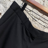 CELINE BLACK WOOL TROUSERS