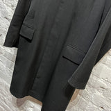 ALEXANDER MCQUEEN 
SLATE GREY FROCK COAT