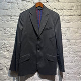 VIVIENNE WESTWOOD MAN GREY WOOL LUREX JACKET