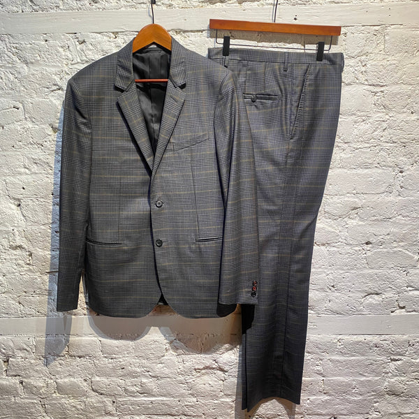 LANVIN CHECK SUIT