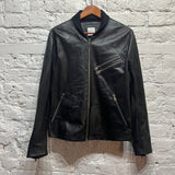 PAUL SMITH 
BLACK NAPPA LEATHER