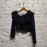 MSGM BLACK FLEECE TOP