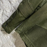 DIESEL OLIVE GREEN LEATHER JACKET