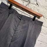 KENZO  HOMME VINTAGE GREY FINE STRIPE SUIT