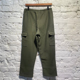 EYE/JUNYA WATANABE/CDG OLIVE CARGO SWEATS