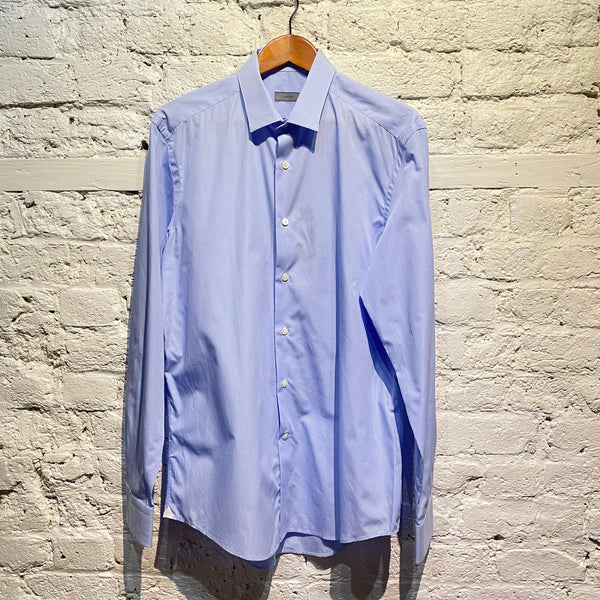 LANVIN FINE CHECK SHIRT