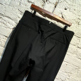 ALEXANDER MCQUEEN BLACK SUIT 1 BUTTON