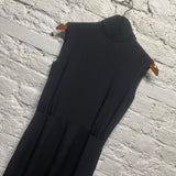 CELINE BLACK SILK JUMPSUIT