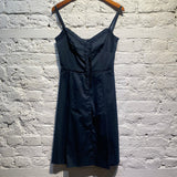 PRADA NAVY SPAGHETTI STRAP DRESS