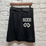 KTZ
BLACK WOOL WRAP SKIRT