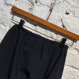 JUNYA WATANABE COMME DES GARÇONS BLACK STRETCH TROUSERS