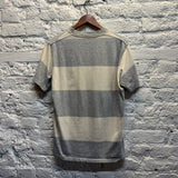 NORSE PROJECTS GREY/IVORY STRIPPED T-SHIRT