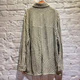 AMIRI	WOVEN LEATHER SHIRT JACKET
