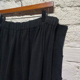 ISSEY MIYAKE APOC BLACK SIDE PANEL TROUSERS