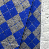 DAMSON MADDER	DIAMOND CHECK SCARF