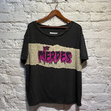 MARGIELA MAISON MARGELA LES MERDES PRINT T-SHIRT