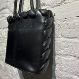 AT-KOLLEKTIVE x NATACHA RAMSEY-LEVI BLACK LEATHER HANDBAG