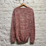 A.P.C.
RED MELANGE COTTON JUMPER