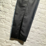 RICK OWENS BLACK MATTE SEQUINNED SLIM SKIRT
