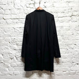 HELMUT LANG	BLACK FROCK COAT