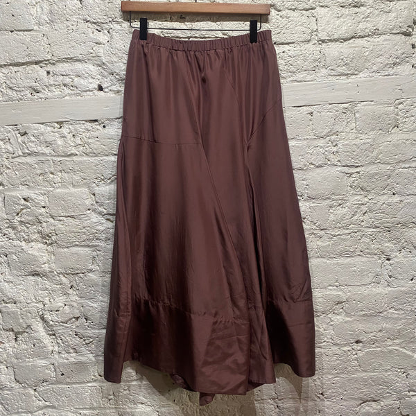 TIBI MAUVE SILK SKIRT