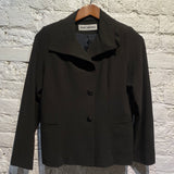 ISSEY MIYAKE DARK BROWN JACKET