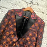 SIR TOM BAKER PINK EMBROIDERED DINNER JACKET