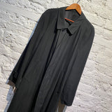 AQUASCUTUM BLACK TRENCH