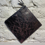 GIVENCHY BORDEAUX LEATHER POUCH BAG