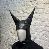 SHAYNE OLIVER GROUP / ANONYMOUS BLACK LEATHER DUNCE CAP