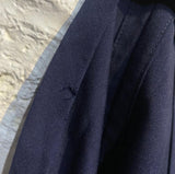 MARGIELA NAVY ASYMMETRICAL TOP