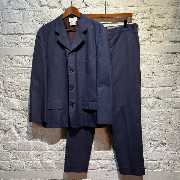 COMME DES GARÇONS HOMME MICRO HOUNDSTOOTH SUIT AD1998