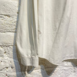 GUCCI WHITE SHIRT FLORAL EMBROIDERED COLLAR