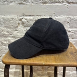 ALEXANDER MCQUEEN MCQ	BLACK CORD BASEBALL CAP