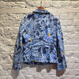 KENZO	JEANS FLORAL PRINT WOMENS WESTERN JACKET