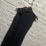 CELINE BLACK SILK JUMPSUIT