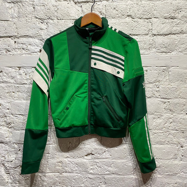 DANIËLLE CATHARI X ADIDAS
GREEN PATCHWORK TRACK TOP