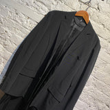 BALENCIAGA BLACK SUIT JACKET DRESS (ONE PIECE)