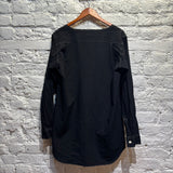 COMME DES GARCONS HOMME PLUS OPEN COLLAR SHIRT AD2013