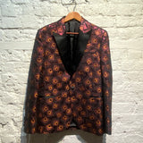 SIR TOM BAKER PINK EMBROIDERED DINNER JACKET