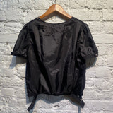 JUNYA WATANABE/CDG BLACK EMBELLISHED TOP