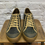 MARC JACOBS GREEN SNAKESKIN TRAINERS