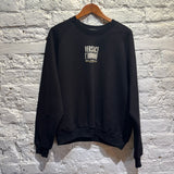VERSACE 	L'HOMME BLACK JERSEY SWEATER