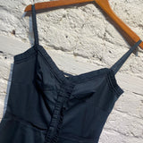PRADA NAVY SPAGHETTI STRAP DRESS
