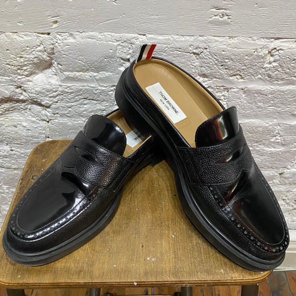 THOM BROWN BLACK MULES