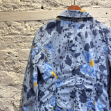 KENZO	JEANS FLORAL PRINT WOMENS WESTERN JACKET