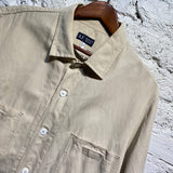 ARMANI JEANS COTTON/HEMP SHORT SLEEVE SHIRT