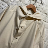 JIL SANDER
LOGO CANVAS HOODED COAT