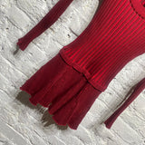 CHOPOVA LOWENA 
RED MINI DRESS
