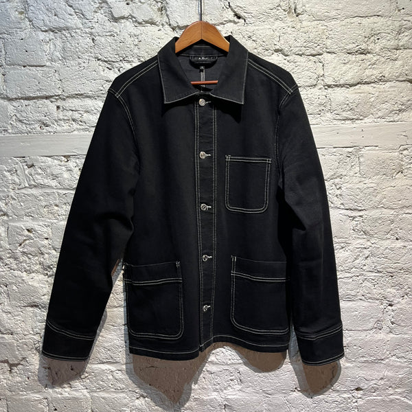 A.P.C. BLACK DENIM JACKET
